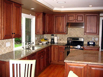 Cabinets, Countertops & Recessed LIghting